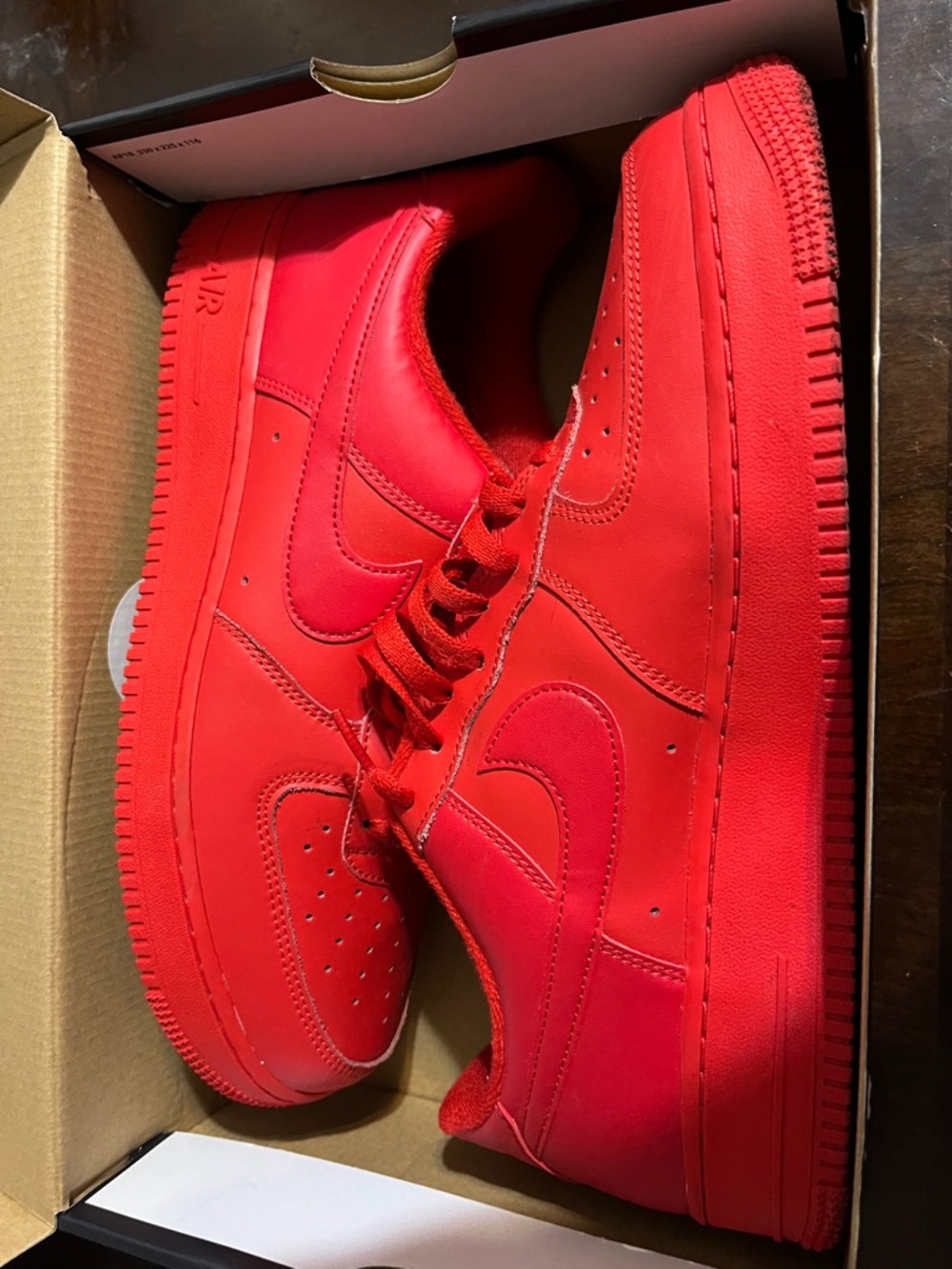 Nike All-Red Low Top Sneakers